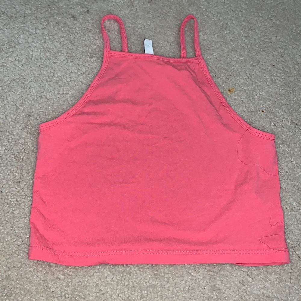 Pink Crop Top